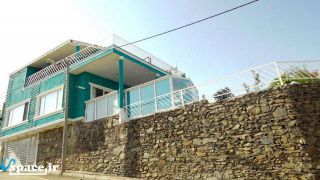 نمای بیرونی اقامتگاه خانه رنگی - مشهد - روستای مایان سفلی